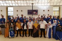 Jemaah haji khusus tiba di Jeddah