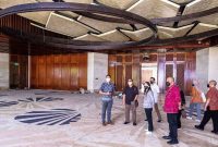 Wakil Menteri Pariwisata dan Ekonomi Kreatif/Wakil Kepala Badan Pariwisata dan Ekonomi Kreatif Angela Tanoesoedibjo meninjau langsung kesiapan lokasi KTT G20