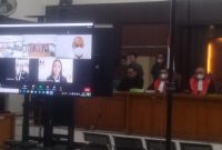 Sidang kasus dugaan korupsi hibah Masjid Sriwijaya dan jual beli gas PDPDE Sumsel dengan agenda putusan vonis, akhirnya dibacakan Majelis Hakim Tipikor Palembang pada pukul 16.30 WIB, Rabu [15/06/2022].