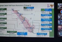 Gubernur Sumsel H Herman Deru pada rapat koordinasi Regional II penguatan kontribusi daerah dalam penuntasan pembangunan JTTS di Ballroom Hotel Novotel Palembang, Kamis (9/6).
