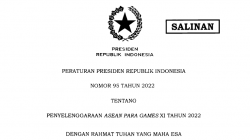 Presiden Jokowi Terbitkan Perpres Penyelenggaraan ASEAN Para Games 2022