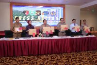Kapolda Sumsel Irjen Pol Drs Toni Harmanto MH saat konferensi pers, Selasa (21/06/2022)