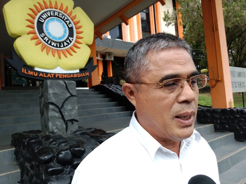 Wakil Rektor 1 Universitas Sriiwjaya (Unsri), Prof Ir Zainuddin Nawawi Phd
