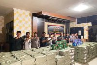 Polda Maluku Utara berhasil penyelundupan ribuan minuman beralkohol asal Cina