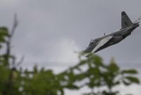 Pesawat tempur Rusia jatuh di dekat perbatasan Ukraina