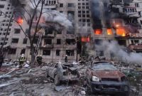 Militer Rusia dilaporkan kembali menggempur wilayah Kyiv, ibu kota Ukraina