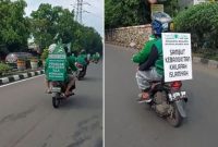 Konvoi Khilafatul Muslimin di Cawang