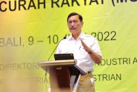Menko Marves RI, Luhut Binsar Panjaitan