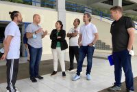 FIFA dan panitia penyelenggara lokal dari PSSI untuk gelaran Piala Dunia FIFA U-20 2023 melakukan kunjungan inspeksi di 6 stadion di Indonesia