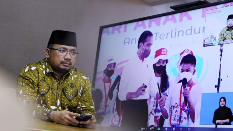 Menteri Agama Hadiri Perayaan HAN 2022
