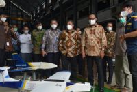 Menhub RI, Budi Karya Sumadi saat meninjau langsung Laboratorium Transportasi Fakultas Teknik Sipil dan Lingkungan Universitas Gajah Mada di Yogyakarta 