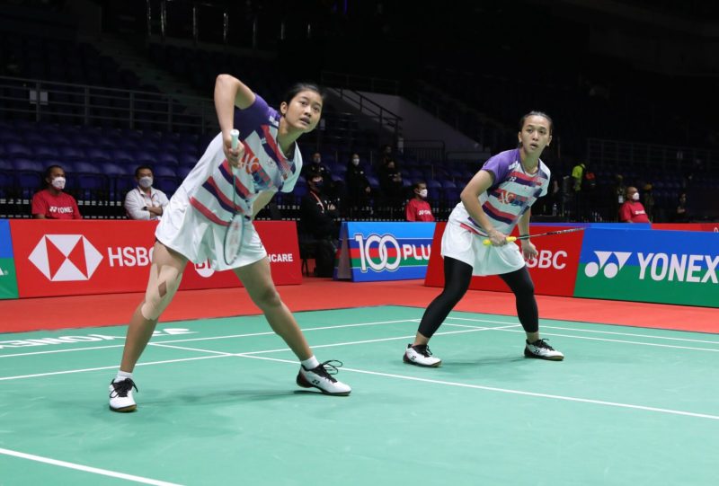 pasangan ganda putri Febriana Dwipuji Kusuma/Amalia Cahaya Pratiwi