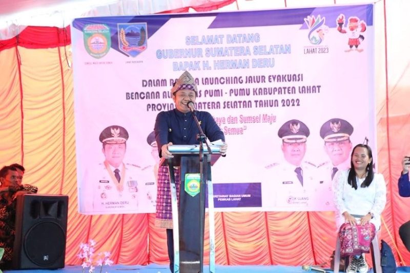 Gubernur Sumsel, H Herman Deru