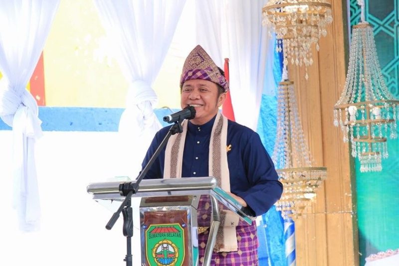 Gubernur Sumsel, H Herman Deru