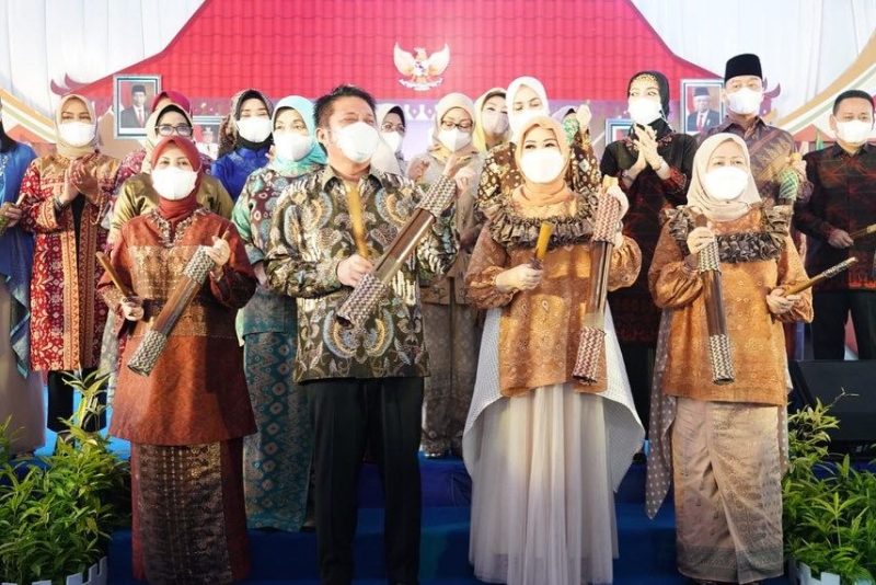 Gubernur Sumsel, H Herman Deru menghadiri Festival Anjungan Sumsel 2022