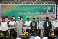 Gubernur Sumsel, Herman Deru ssaat pelepasan 443 Jamaah Calon Haji (JCH), di Asrama Haji Palembang