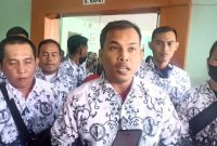 Ketua Forum Guru Honorer Palembang David Syahputra