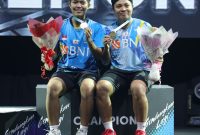 Apriyani Rahayu/Siti Fadia Silva Ramadhanti juara Malaysia Open 2022