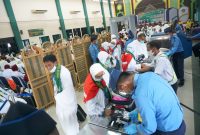 Jemaah calon haji Embarkasi Palembang