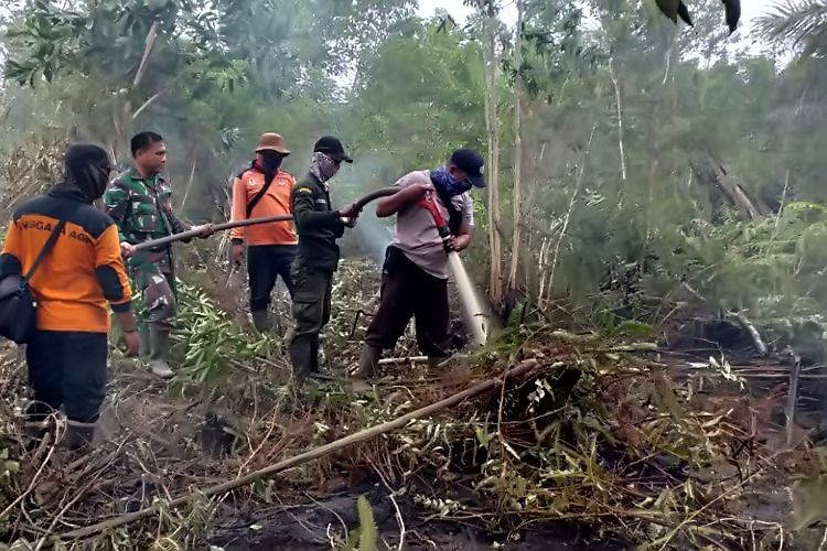 Polda Riau menemukan 791 titik api aepanjang Januari hingga Juli 2022