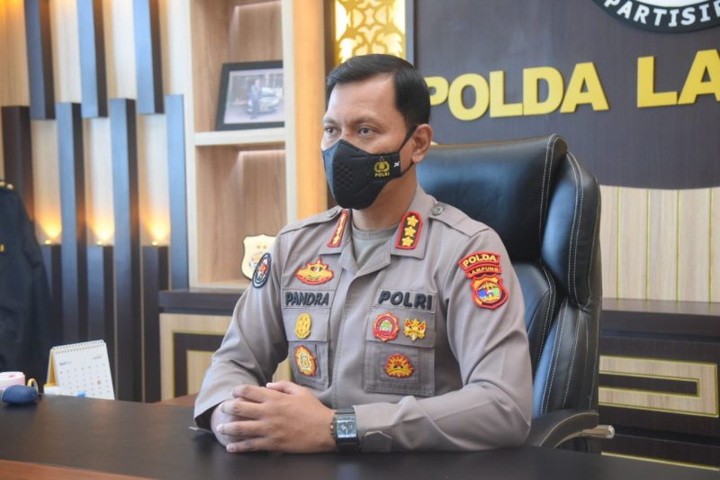Kabid Humas Polda Lampung Kombes Pol Zahwani Pandra Arsyad SH MSi