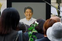 epang akan menggelar pemakaman kenegaraan untuk mendiang mantan perdana menteri Shinzo Abe pada 27 September mendatang