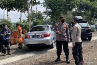 Polda Jawa Timur saat melakukan olah TKP di Sekolah Selamat Pagi Indonesia (SPI) Kota Batu