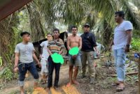 itreskrimsus Polda Jambi berhasil meringkus dua pelaku ilegal drilling di Sungai Sirik