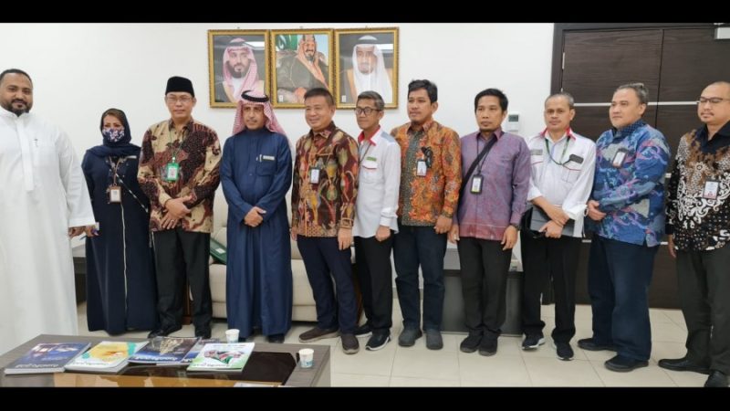 Pertemuan antara Kemenag RI dengan Kementerian Haji Arab Saudi, Senin (1/8/2022)