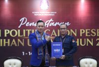 Partai Demorkat mendaftar sebagai Partai Politik Calon Peserta Pemilu Tahun 2024, Jumat (5/8/2022) 