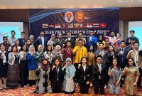 AYIC (ASEAN Youth Interfaith Camp) Tahun 2022 di Hotel Sari Pan Pacific Jakarta, Senin (8/8/2022)