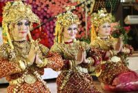 Baju adat Sumatra Selatan