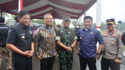 Gubernur Sumsel Herman Deru Dampingi Jenderal TNI Andika Buka Latgabma 13 Negara