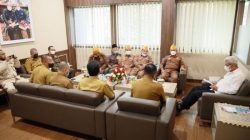 Wagub Sumsel, H Mawardi Yahya menerima audiensi DPD Legiun Veteran Republik Indonesia [LVRI] Provinsi Sumsel