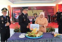 Jajaran Lembaga Pemasyarakatan [Lapas] Kelas IIA Banyuasin Kemenkumham Sumsel melaksanakan upacara puncak peringatan Hari Dharma Karya Dhika [HDKD] Ke-77 Tahun 2022 dan sekaligus juga pemotongan tumpeng, Jumat [19/08/2022].