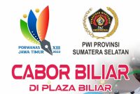 foto: Logo Porwanas XIII dan Logo PWI Sumsel