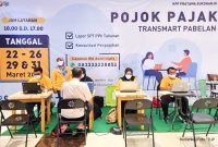 Pojok pelayanan pajak (Foto: Humas Kemenkeu)