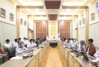 menggelar Rapat Pengembangan Aplikasi Sistem Daerah Pemilihan (Sidapil) di Ruang Rapat Lantai 1 Gedung KPU, Senin (5/9/2022)