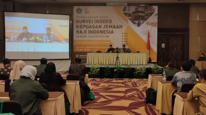 Penyusunan Instrumen Survei Indeks Kepuasan Jemaah Haji 1444 H