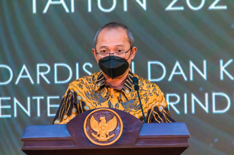 Menteri Perindustrian Agus Gumiwang Kartasasmita