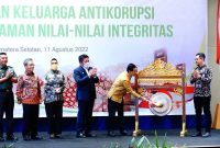 Pembukaan Bimbingan Teknis Pemberdayaan Peran Serta Masyarakat Mewujudkan Keluarga Anti Korupsi Melalui Penanaman Nilai-Nilai intergritas