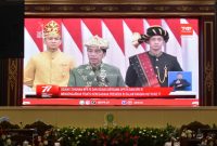 Pemprov Forkopimda Sumsel Dengarkan Pidato Kenegaraan Jokowi