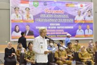 Wakil Gubernur Sumsel, Mawardi Yahya membuka seleksi peserta magang ke Jepang