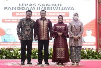 Pisah Sambut Pangdam II/ Sriwijaya dari Mayjen TNI Agus Suhardi Kepada pengganyinya Mayjen TNI Hilman Hadi 