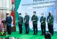 Gubernur Sumsel H Herman Deru dilantik sebagai Ketua Komite Daerah Ekonomi dan Keuangan Syariah (KDEKS) Sumsel