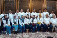 Mahasiwa S2 Program Pascasarjana STISIPOL Pahlawan 12 Sungailiat Babel, Jumat (2/9) berkunjung ke Bayt Al Quran Al Akbar
