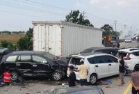 Kecelakaan beruntun Tol Pejagan-Pemalang