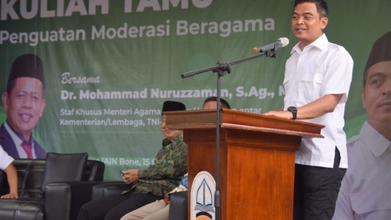 Staf Khusus Menteri Agama Bidang Hubungan antar Kementerian/Lembaga, TNI - Pori, serta Kerukunan dan Toleransi Mohammad Nuruzzaman