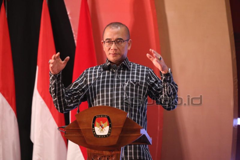 Ketua KPU Hasyim Asyari