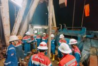 Sumur pengeboran pengembangan BNG-D1 (BNG-52), Benuang, Kabupaten PALI, Sumatera Selatan